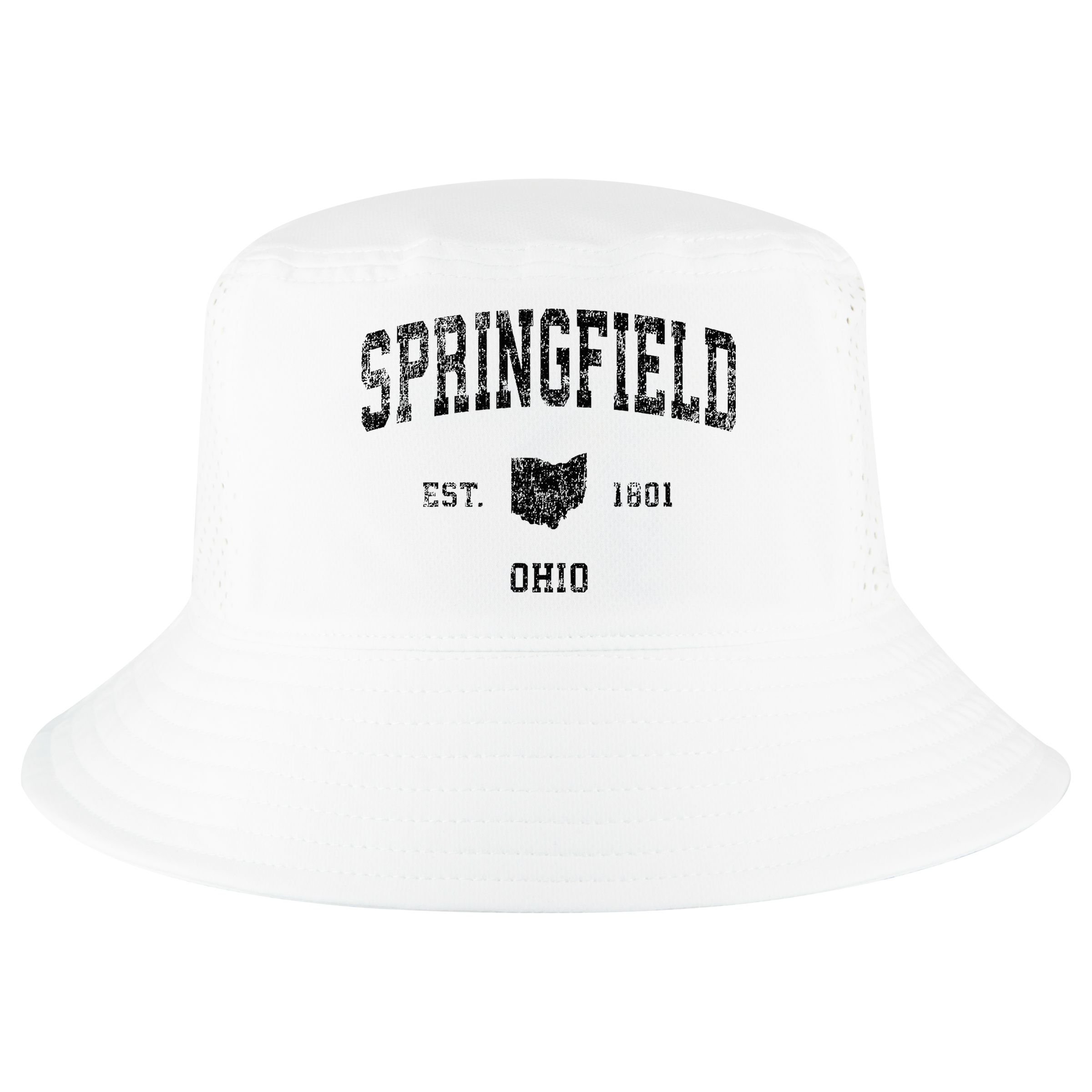 Springfield Ohio Oh Vintage Sports Cool Comfort Performance Bucket Hat