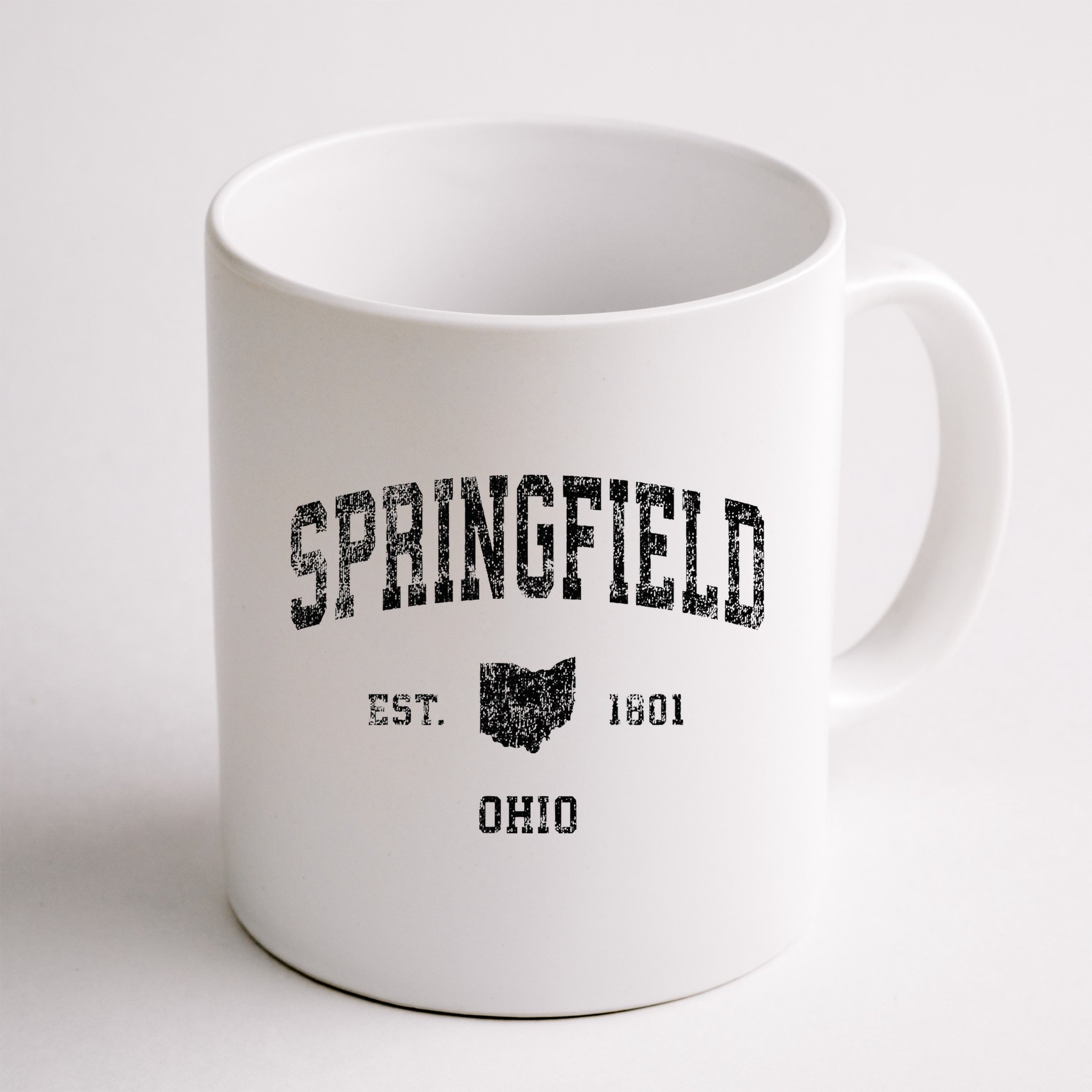 Springfield Ohio Oh Vintage Sports Mug