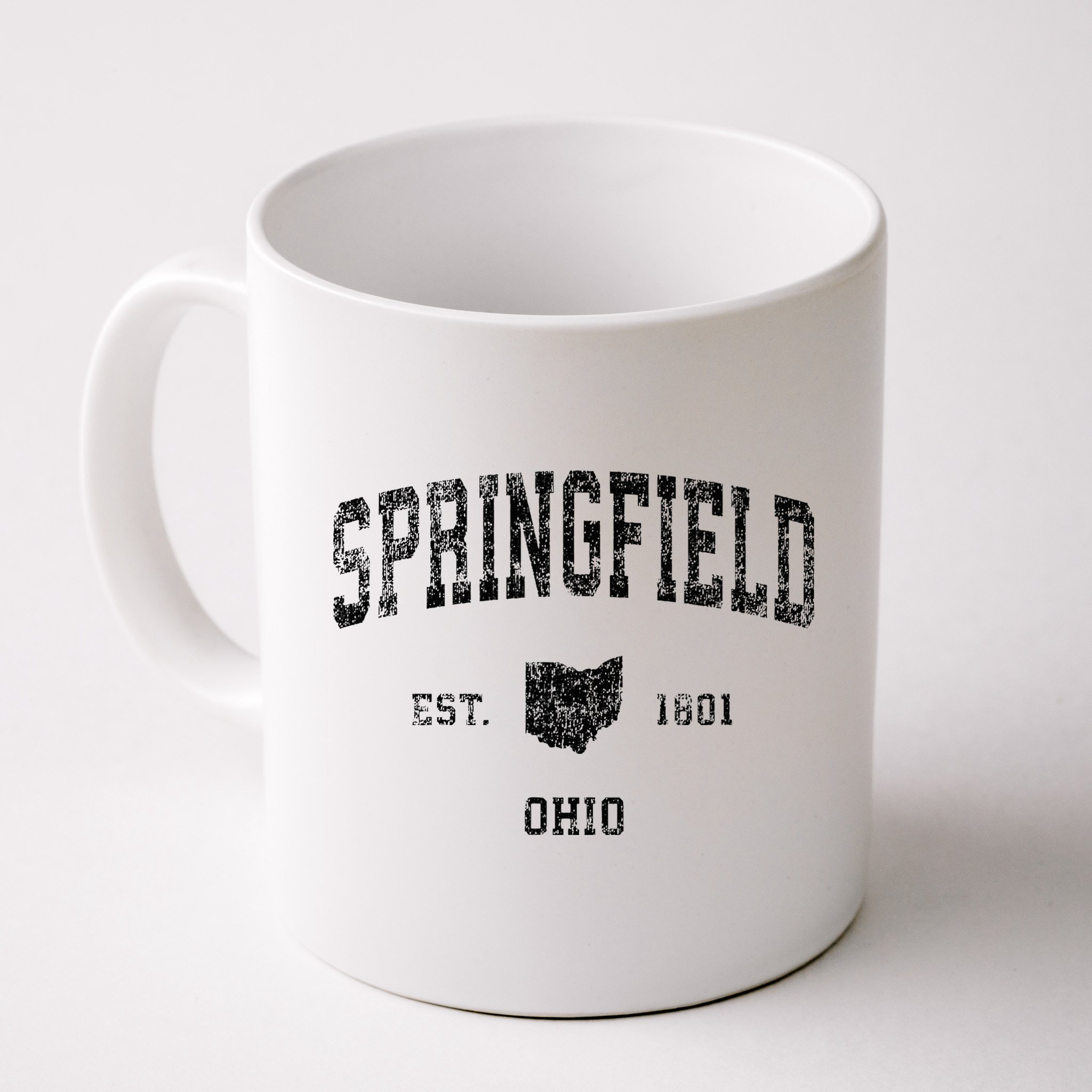 Springfield Ohio Oh Vintage Sports Mug