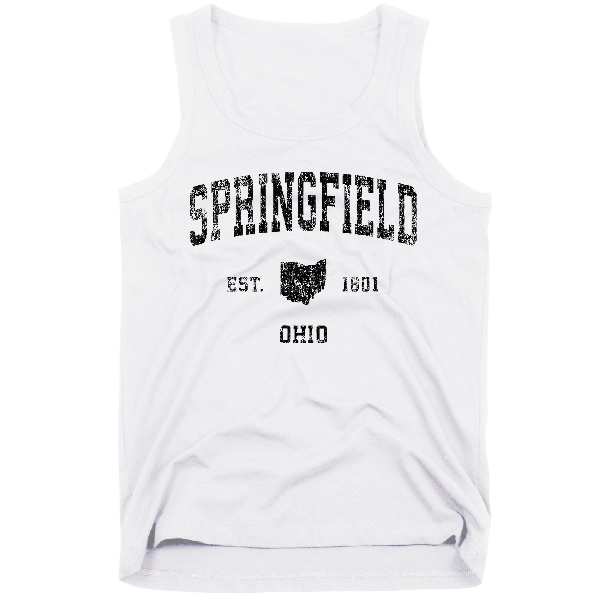 Springfield Ohio Oh Vintage Sports Tank Top