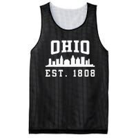 State Of Ohio Home State Lover Ohio Est. 1808 Mesh Reversible Basketball Jersey Tank