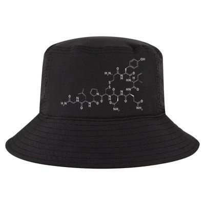 Structure Of Oxytocin Chemical Molecule Chemistry Cool Comfort Performance Bucket Hat