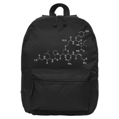 Structure Of Oxytocin Chemical Molecule Chemistry 16 in Basic Backpack