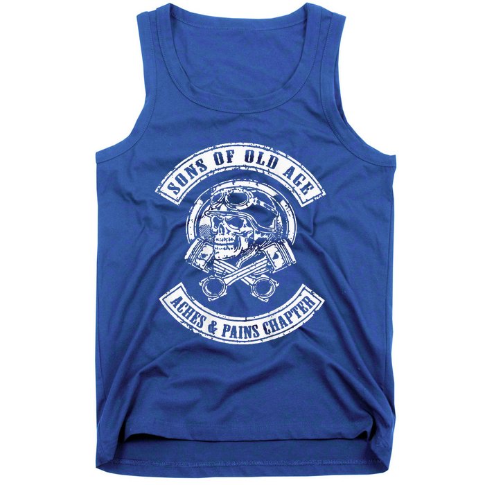 Sons Of Old Age Aches And Pains Chapter (On Back) Tank Top