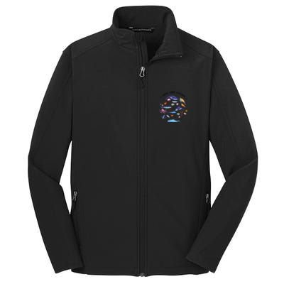 Save Our Oceans Seas Sea Creatures Sea Animals Protect Core Soft Shell Jacket