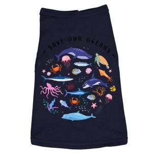 Save Our Oceans Seas Sea Creatures Sea Animals Protect Doggie Tank