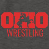 State Of Ohio Wrestling Freestyle Wrestler Gear Sports Vector Backpack