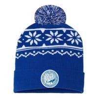 Save Our Oceans Conservation And Preservation Shark Love Great Gift USA-Made Snowflake Beanie