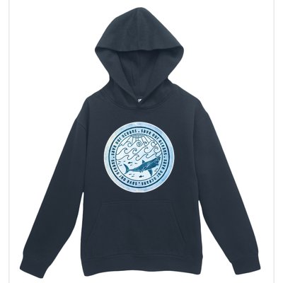 Save Our Oceans Conservation And Preservation Shark Love Great Gift Urban Pullover Hoodie