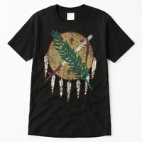 STATE OF OKLAHOMA FLAG OSAGE NATION SHIELD Tall T-Shirt
