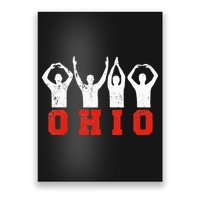 State Of Ohio Ohioan OH Trendy Distressed Poster