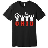 State Of Ohio Ohioan OH Trendy Distressed Premium T-Shirt