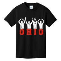 State Of Ohio Ohioan OH Trendy Distressed Kids T-Shirt