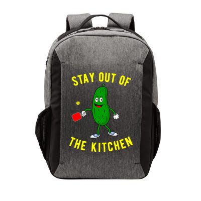 Stay Out Of The Kitchen Funny Pickleball Dink Graphic Gift Vector Backpack