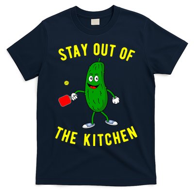 Stay Out Of The Kitchen Funny Pickleball Dink Graphic Gift T-Shirt