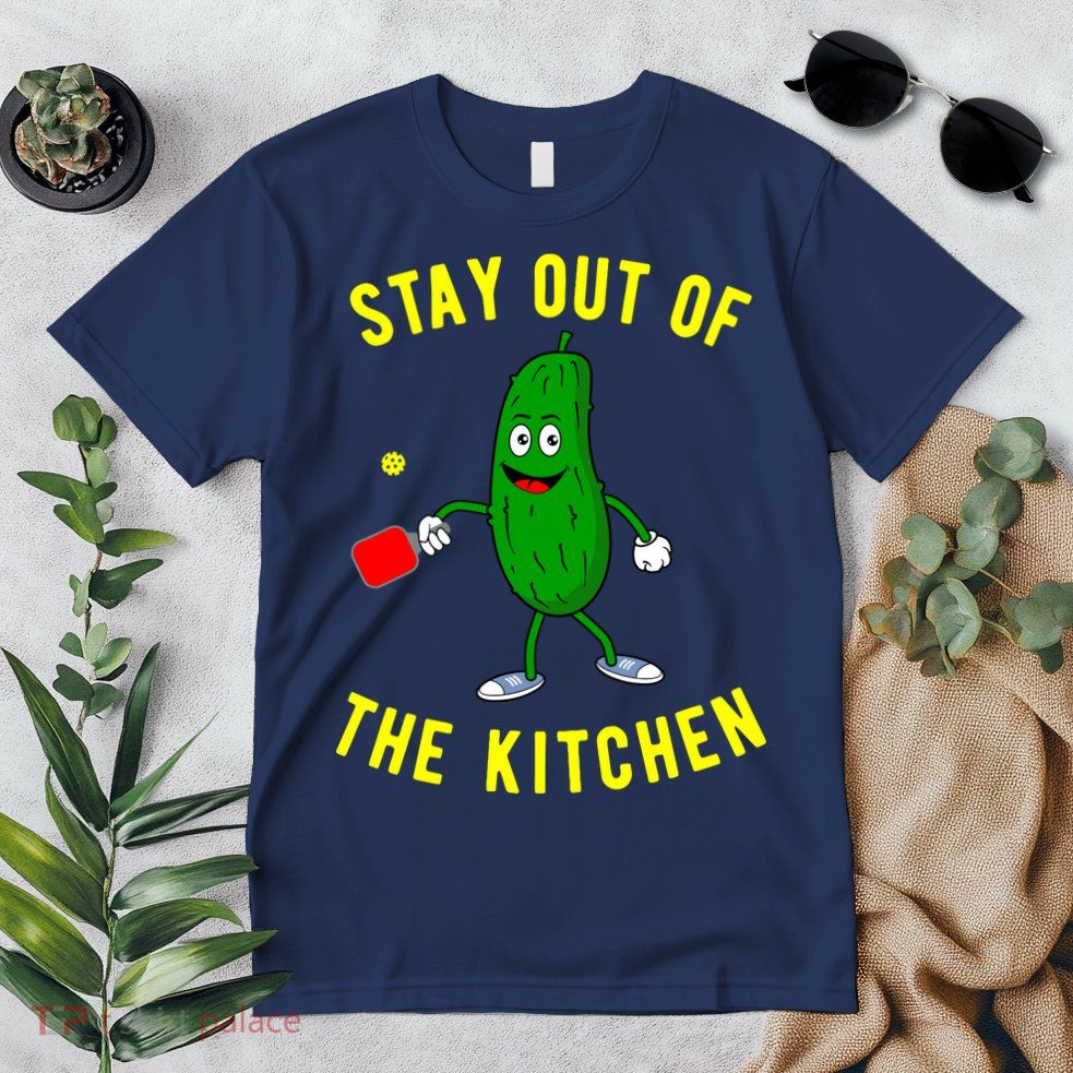 Stay Out Of The Kitchen Funny Pickleball Dink Graphic Gift Premium T-Shirt