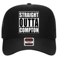 Straight Out Of Compton Funny Graphic High Crown Mesh Back Trucker Hat