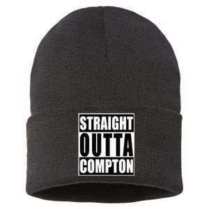 Straight Out Of Compton Funny Graphic Sustainable Knit Beanie