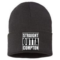 Straight Out Of Compton Funny Graphic Sustainable Knit Beanie