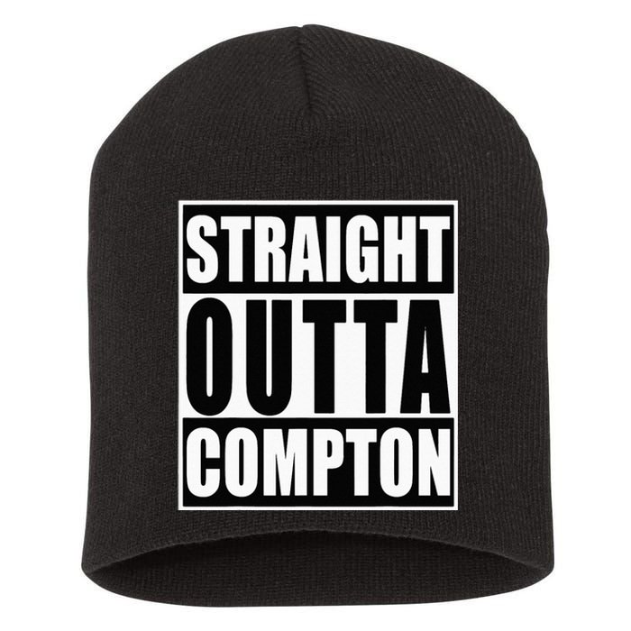 Straight Out Of Compton Funny Graphic Short Acrylic Beanie