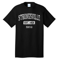 Strongsville Ohio Oh Vintage Established Sports Tall T-Shirt