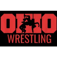 State Of Ohio Wrestling Freestyle Wrestler Gear Sports Bumper Sticker