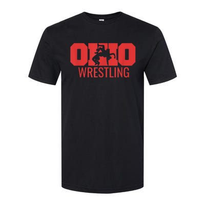 State Of Ohio Wrestling Freestyle Wrestler Gear Sports Softstyle® CVC T-Shirt