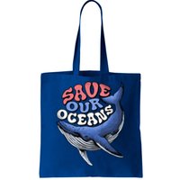 Save Our Oceans Conservation Save The Ocean Blue Whale Gift Tote Bag