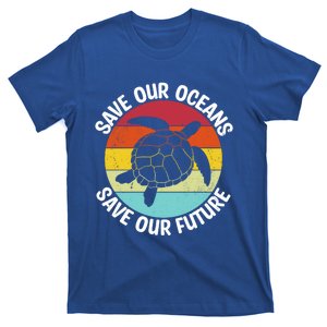 Save Our Oceans Sea Turtle Pro Environt Nature Earth Day Gift T-Shirt