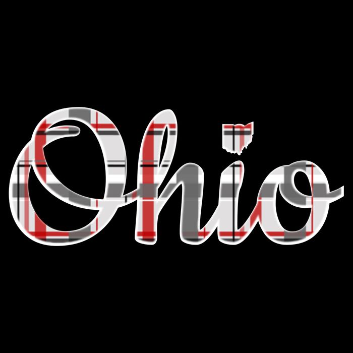 State Of Ohio Ohioan Pride Trendy Plaid Script Texgift Impact Tech Backpack