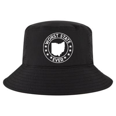 State Of Ohio Home State Lover Worst State Ever Cool Comfort Performance Bucket Hat