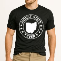 State Of Ohio Home State Lover Worst State Ever Cooling Performance Crew T-Shirt