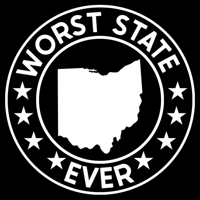 State Of Ohio Home State Lover Worst State Ever Cooling Performance Crew T-Shirt