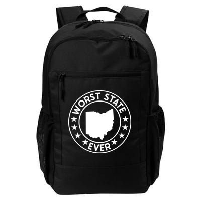 State Of Ohio Home State Lover Worst State Ever Backpack