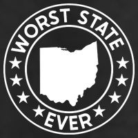 State Of Ohio Home State Lover Worst State Ever Adult Drive Performance Visor