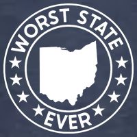State Of Ohio Home State Lover Worst State Ever Sweatshirt