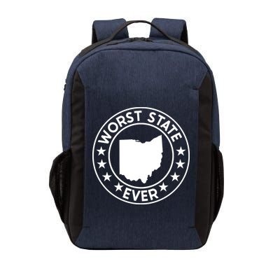State Of Ohio Home State Lover Worst State Ever Vector Backpack