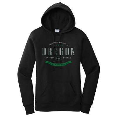 State Of Oregon Women's Pullover Hoodie