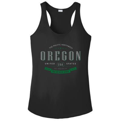 State Of Oregon Ladies PosiCharge Competitor Racerback Tank