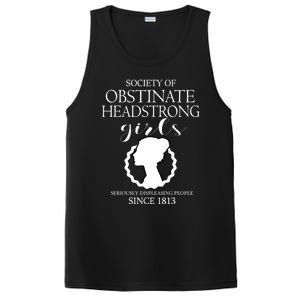 Society Of Obstinate Headstrong Jane Austen Funny Gift Cool Gift PosiCharge Competitor Tank