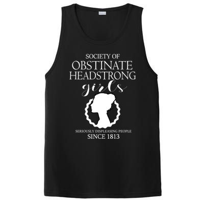 Society Of Obstinate Headstrong Jane Austen Funny Gift Cool Gift PosiCharge Competitor Tank