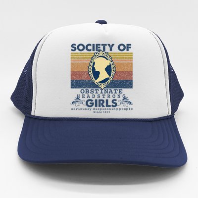 Society Of Obstinate Headstrong Trucker Hat