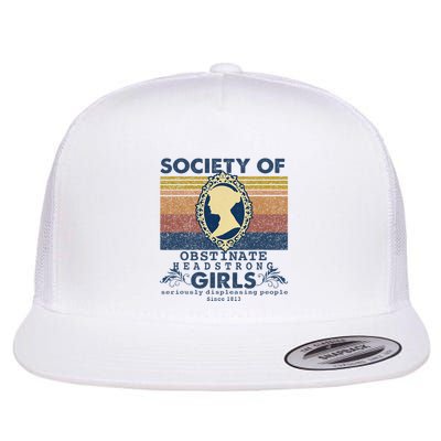 Society Of Obstinate Headstrong Flat Bill Trucker Hat