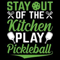 Stay Out Of The Kitchen Play Pickleball Impact Tech Backpack