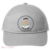 Survive Out Of Spite 7-Panel Snapback Hat