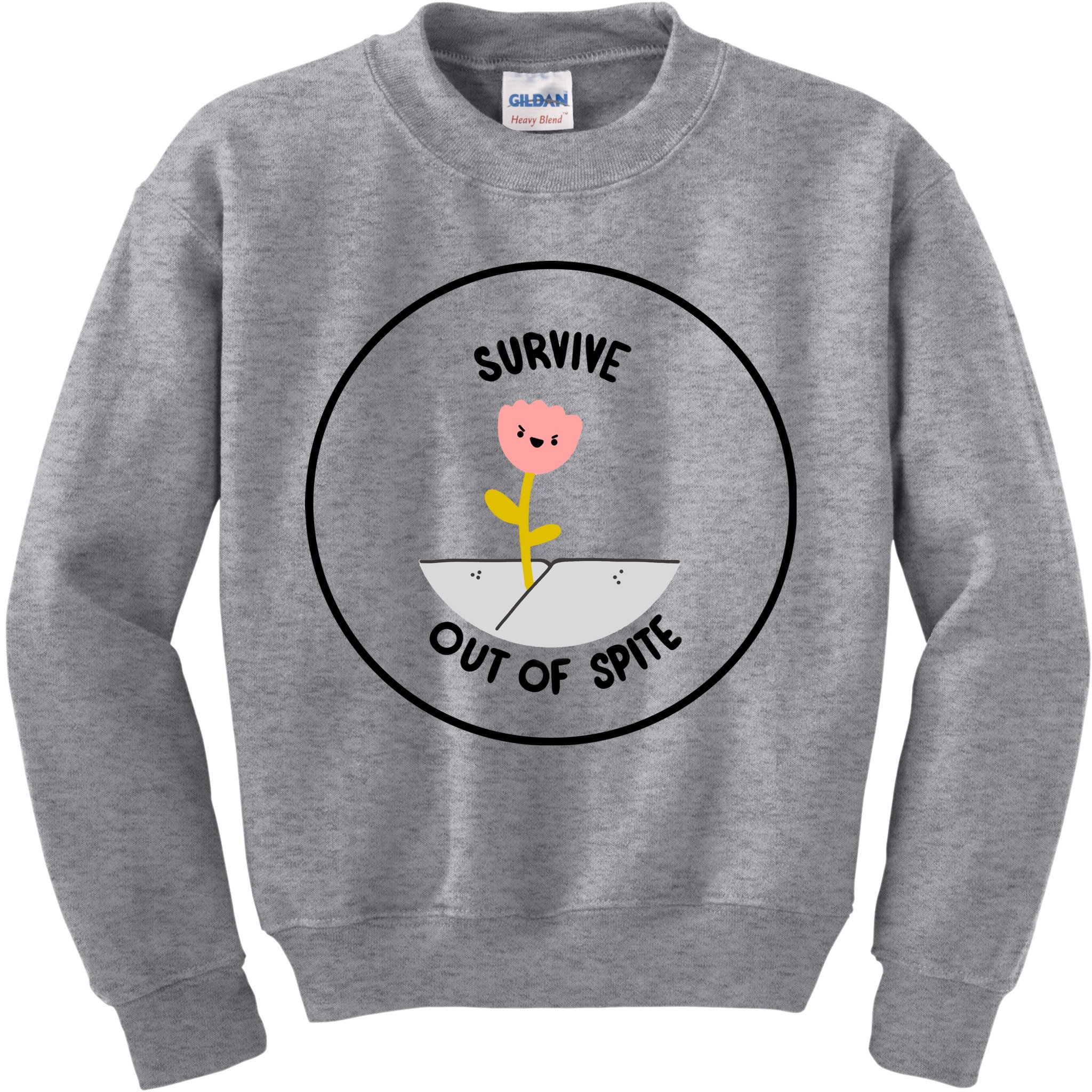 Survive Out Of Spite Kids Sweatshirt