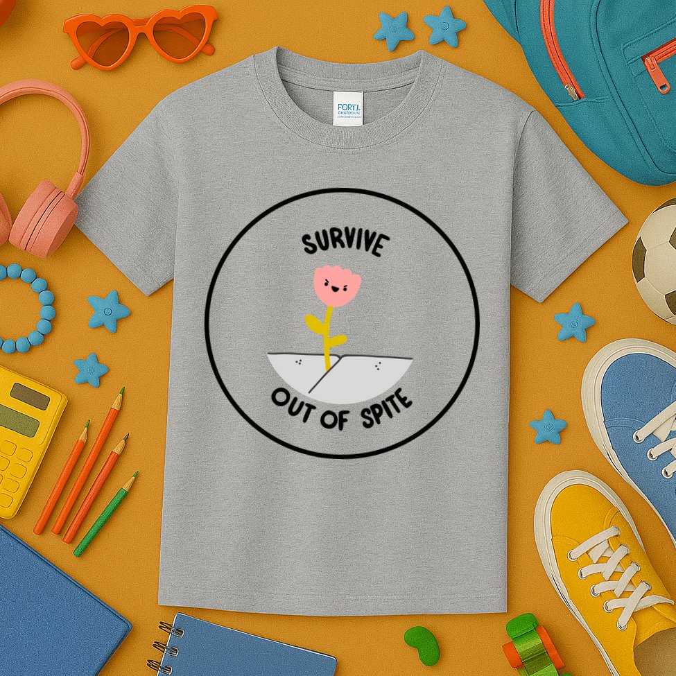 Survive Out Of Spite Kids T-Shirt