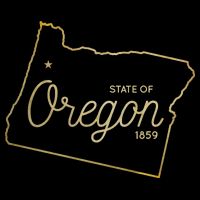 State Of Oregon Est 1859 Flatbill Hat