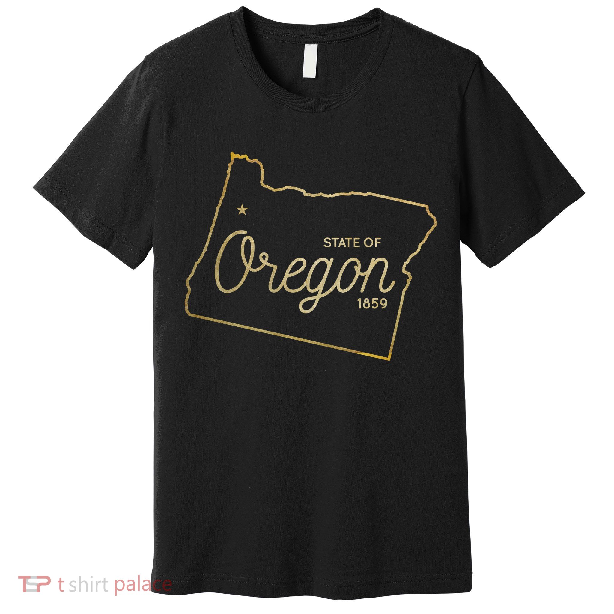State Of Oregon Est 1859 Premium T-Shirt