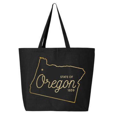 State Of Oregon Est 1859 25L Jumbo Tote